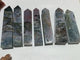 7 Pieces Large Ocean Jasper Four-Sided Tower Points