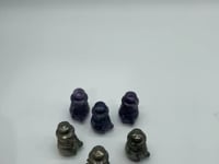 Snowman Carving Crystal Wholesale Pyrite Lepidolite -Wholesale Crystals