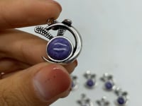 Charoite Bunny Ears Pendant Crystal Wholesale -Wholesale Crystals
