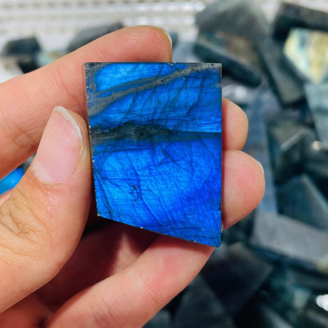155 Pieces High Quality Small Labradorite Free Form -Wholesale Crystals