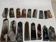 17 Pieces Agate Tower Points