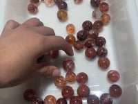 50 Pieces High Quality Rainbow Fire Quartz Spheres -Wholesale Crystals