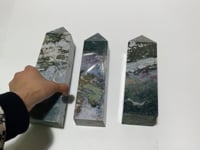 3 Pieces High Quality Large Ocean Jasper Tower