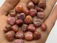 Beautiful Mini Rhodonite Heart DIY Pendant Wholesale -Wholesale Crystals