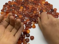 258 Pieces Mini Carnelian Heart DIY Pendant -Wholesale Crystals