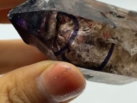 A27 Scepter Super7 Amethyst Enhydro Crystal