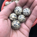 natural dalmatian jasper quartz sphere -Wholesale Crystals