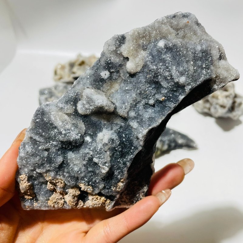 2.7 - 6in(7 - 15cm) Large Beautiful Spark Sphalerite Raw Druzy Specimen Wholesale - Wholesale Crystals