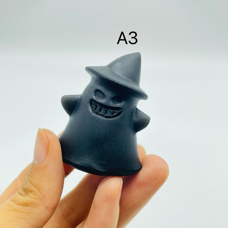 3 Types Obsidian Ghost Carving Halloween Wholesale -Wholesale Crystals