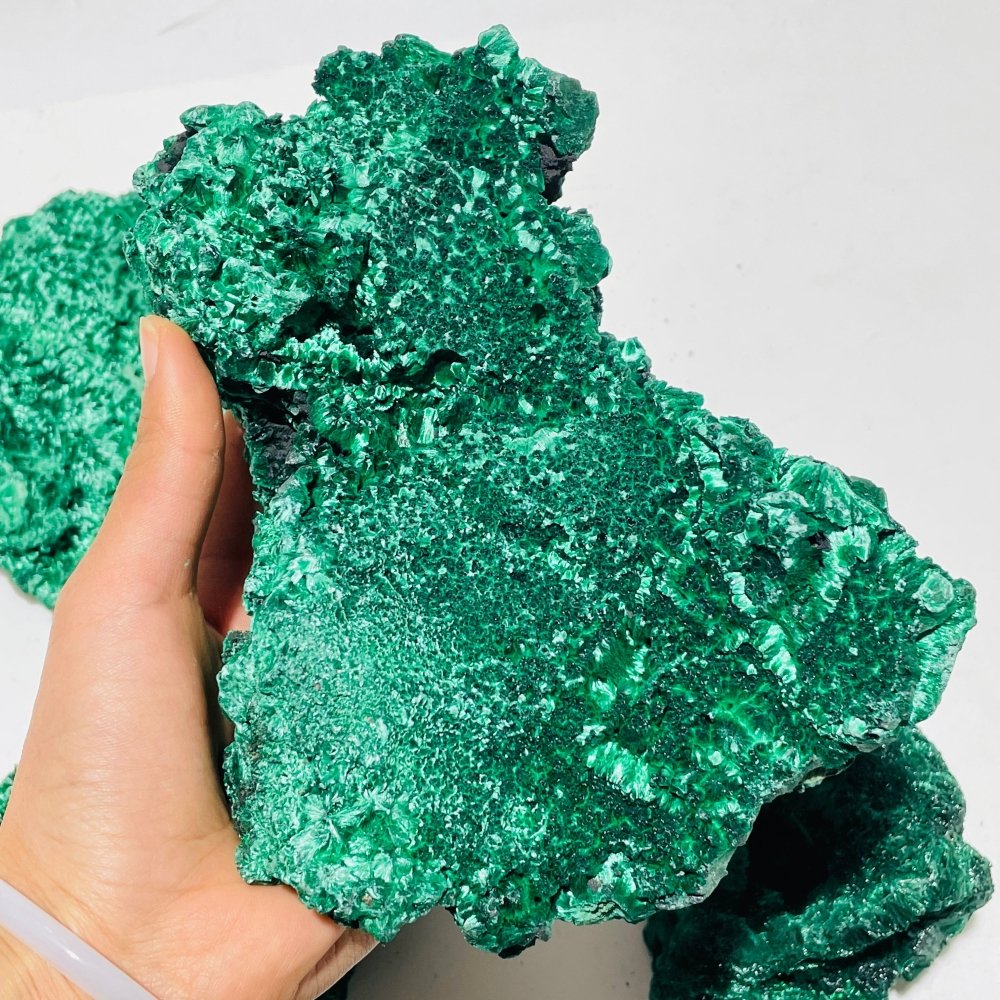 4 Pieces High Quality Large Raw Malachite -Wholesale Crystals