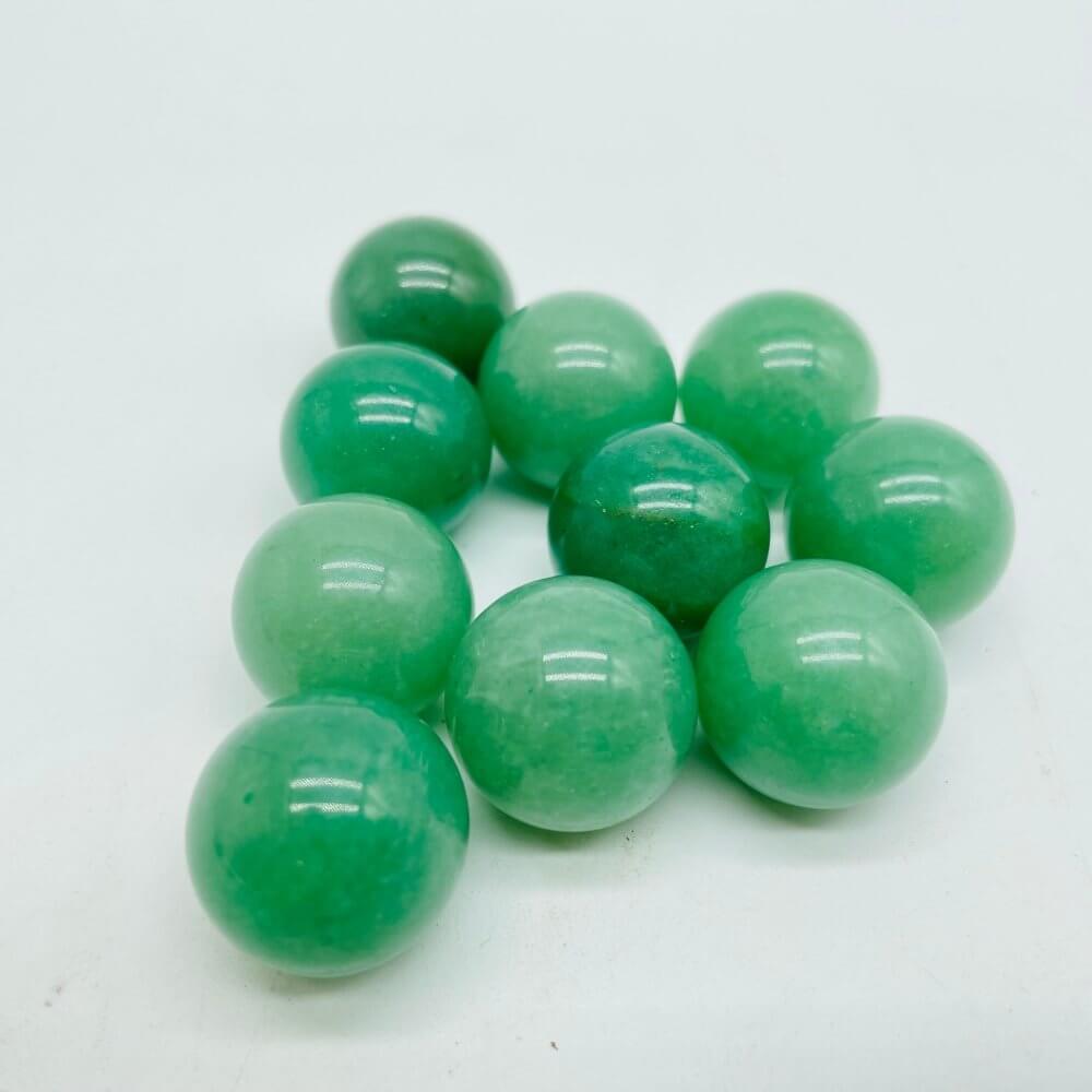 4 Types Mini Ball Spheres Wholesale Green Aventurine & Labradorite Ocean Jasper -Wholesale Crystals