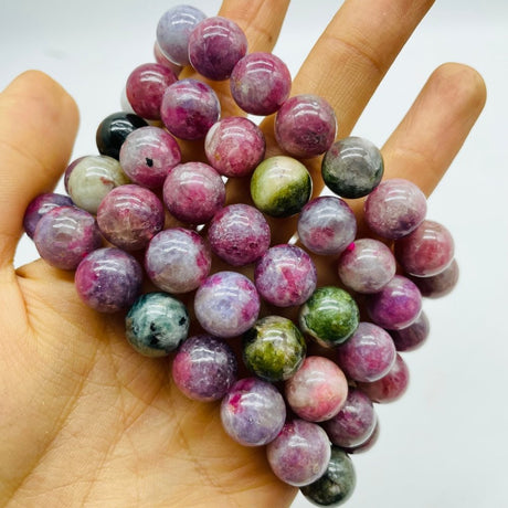 5 Pieces 12mm High Quality Unicorn Stone Bracelets -Wholesale Crystals