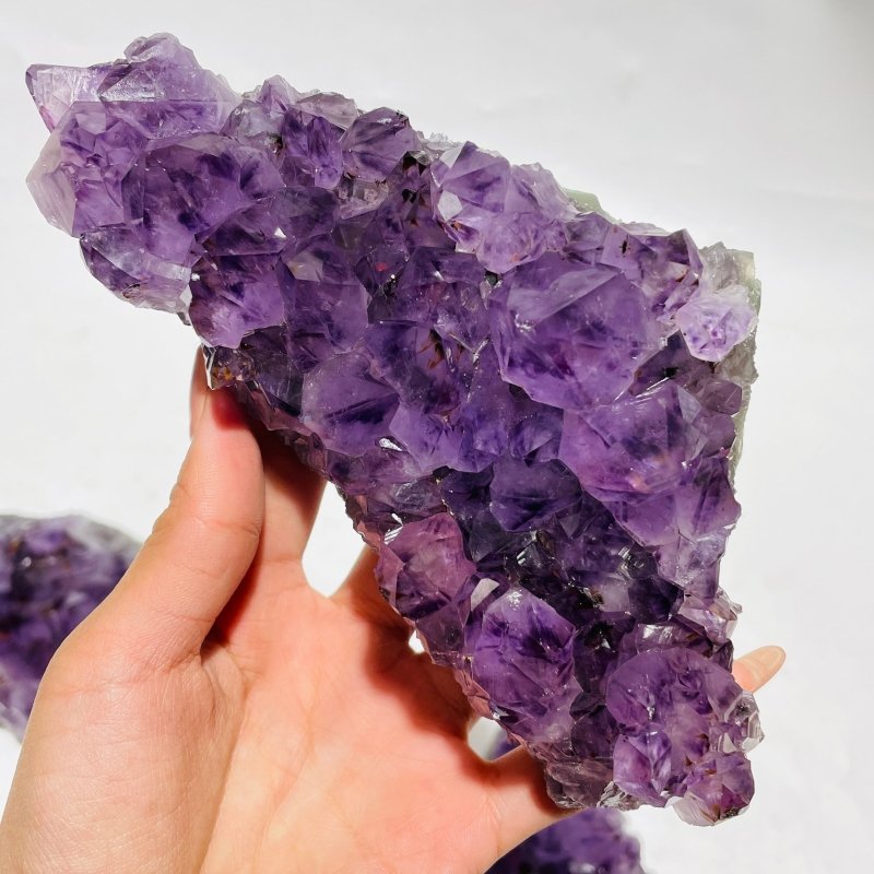 5 Pieces Amethyst Cacoxenite Super7 Cluster - Wholesale Crystals