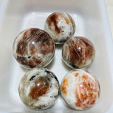 5 Pieces High Quality Sunstone Spheres -Wholesale Crystals