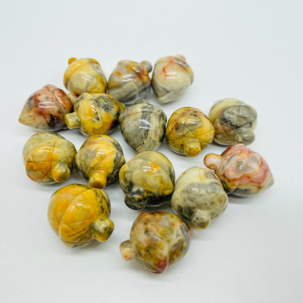 5 Types Africa Blood&Chevron Amethyst Acorns Carving Quartz Wholesale -Wholesale Crystals