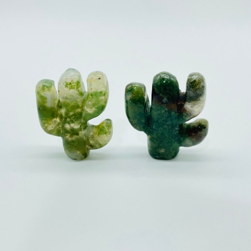 5 Types Mini Cactus Carving Crystal Wholesale - Wholesale Crystals