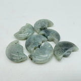 5 Types Moon Face Stone Crazy Agate & Labradorite Carving Wholesale -Wholesale Crystals