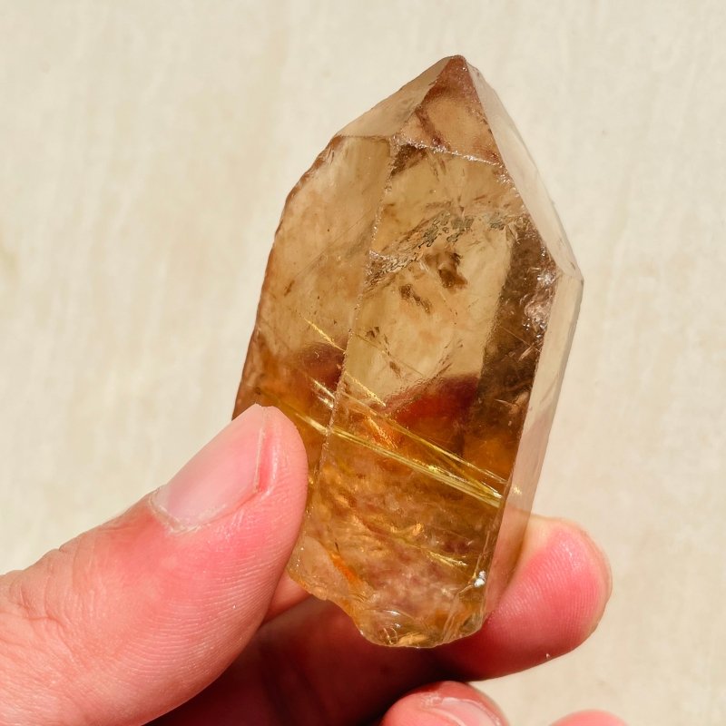 55 Pieces High Quality Gold Rutile Quartz Raw Stone - Wholesale Crystals