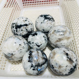 7 Pieces Large Moonstone Sphere Ball -Wholesale Crystals