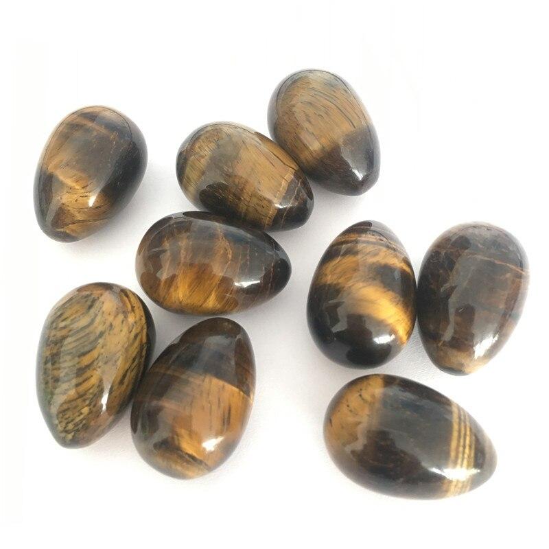 7 Types Mini Egg clear quartz tiger eye -Wholesale Crystals