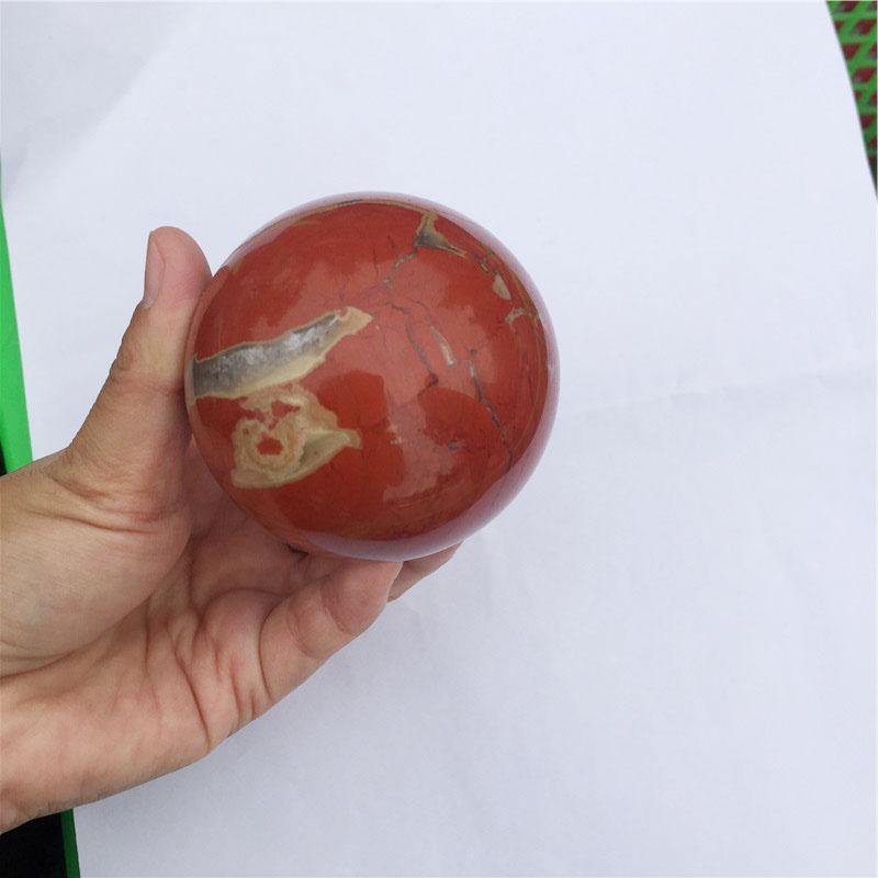 Red Jasper big Ball - crystalswholesale