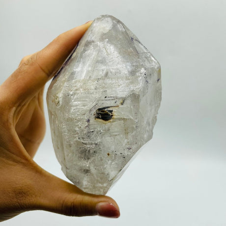 A56 Black Quicksand Large Moving Bubble Enhydro Quartz For Collection -Wholesale Crystals