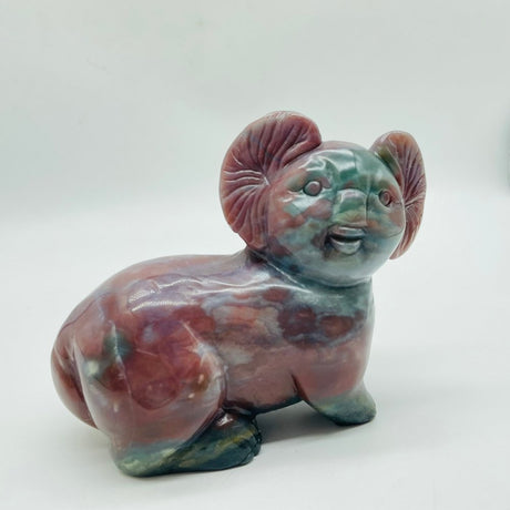 Beautiful Ocean Jasper Koala Carving -Wholesale Crystals