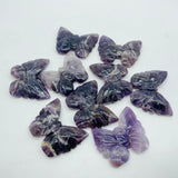 Chevron Amethyst Butterfly Carving Animal Wholesale -Wholesale Crystals