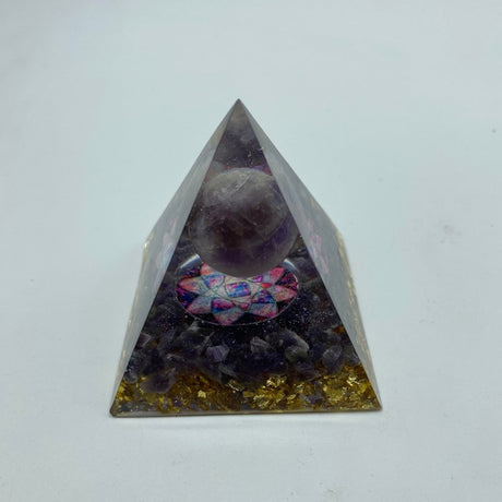 Chevron Amethyst Rose Orgone Pyramid Wholesale -Wholesale Crystals