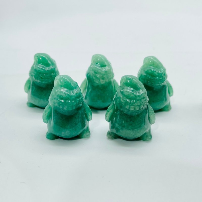 Demon Person Boo Carving Wholesale Ocean Jasper Green Aventurine - Wholesale Crystals