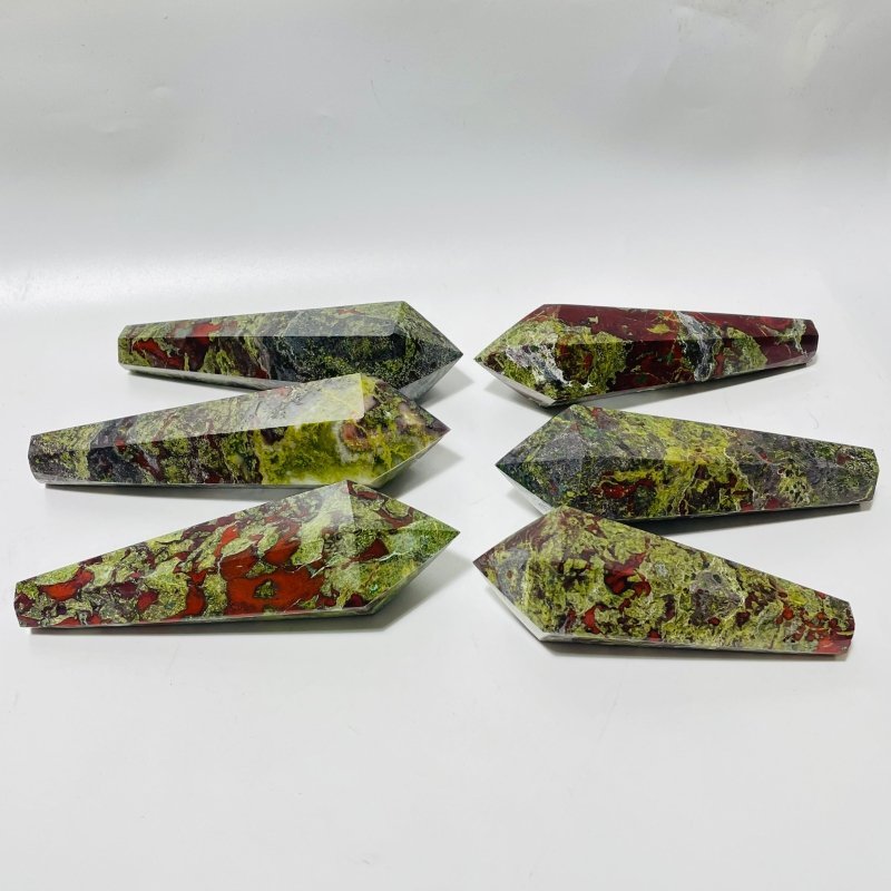 Dragon Blood Stone Scepter Point Magic Wand Wholesale - Wholesale Crystals