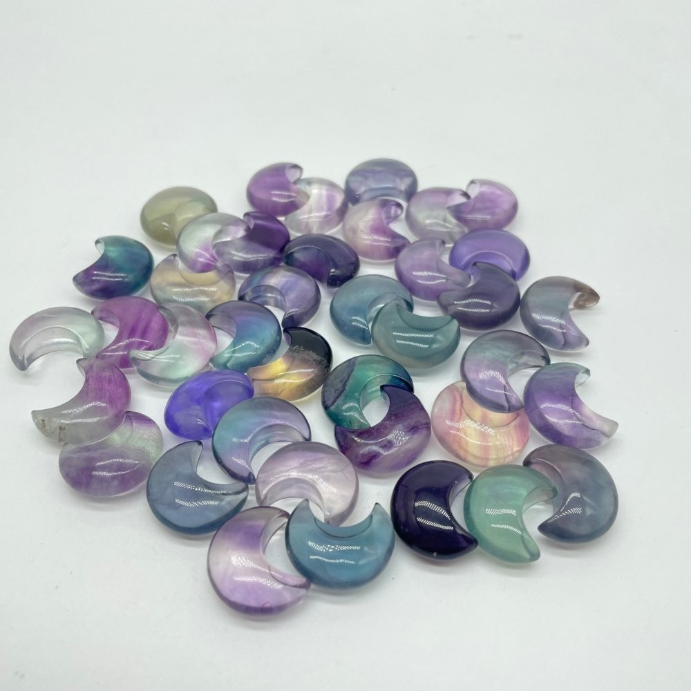 Fluorite Moon DIY Pendant Mini -Wholesale Crystals