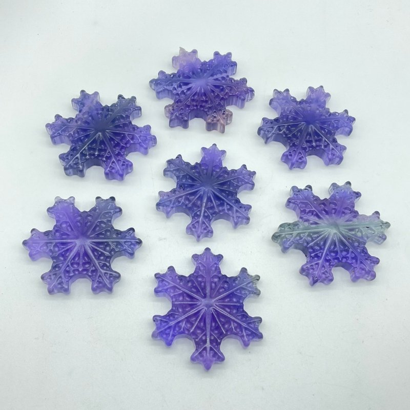 Fluorite Snowflake Carving Wholesale -Wholesale Crystals