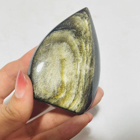 Gold Sheen Obsidian Arrow Head Shape Crystal Stone Wholesale -Wholesale Crystals