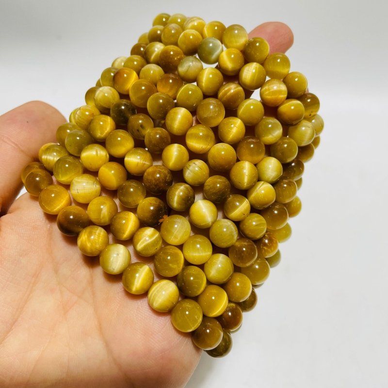 Gold Tiger Eye Flash Bracelet Wholesale -Wholesale Crystals