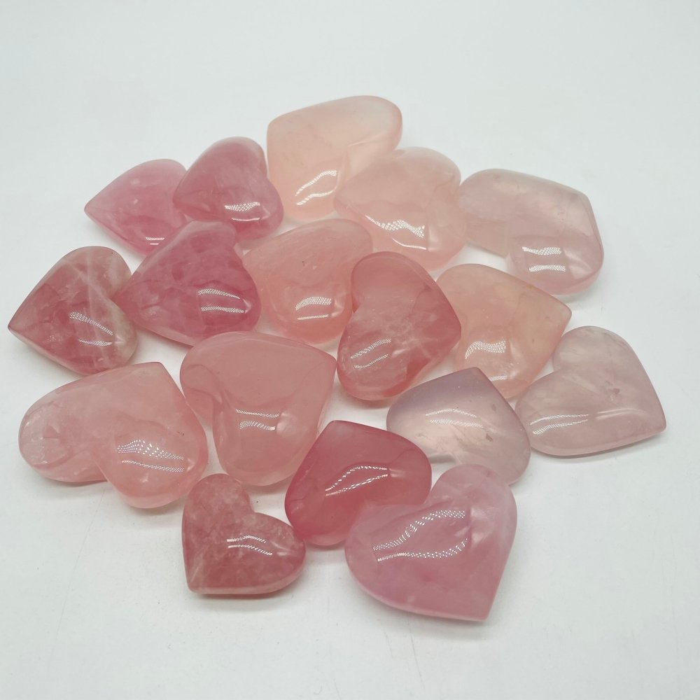 High Quality Madagascar Rose Quartz Heart Wholesale -Wholesale Crystals