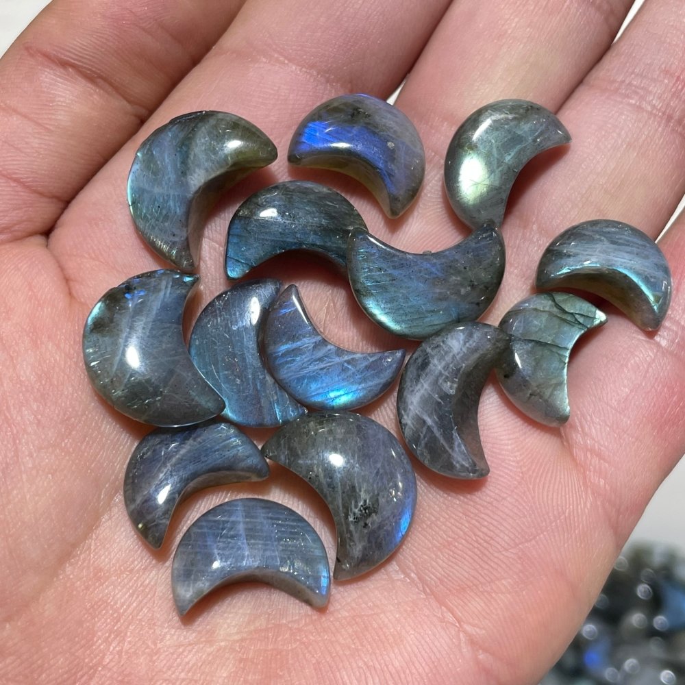 High Quality Mini Labradorite Star Moon DIY Pendant Wholesale -Wholesale Crystals
