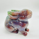 High Quality Ocean Jasper Rabbit Carving -Wholesale Crystals