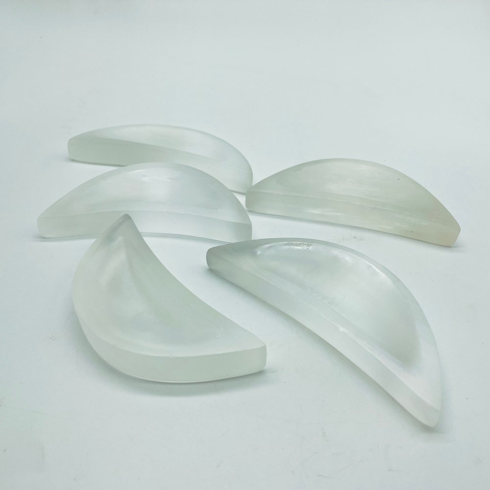 High Quality Selenite Moon Shallow Bowl Wholesale -Wholesale Crystals