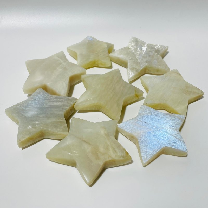 High Quality White Moonstone Star Wholesale - Wholesale Crystals