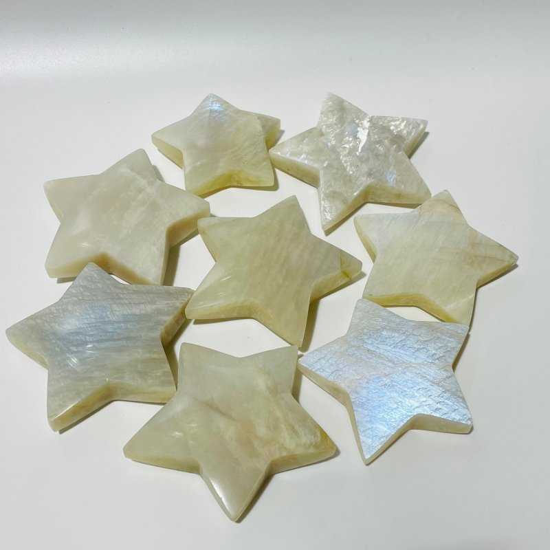 High Quality White Moonstone Star Wholesale - Wholesale Crystals