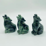 Kambaba Jasper Wolf Carving Wholesale -Wholesale Crystals