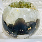 Large Agate Geode Druzy Sphere Ball -Wholesale Crystals