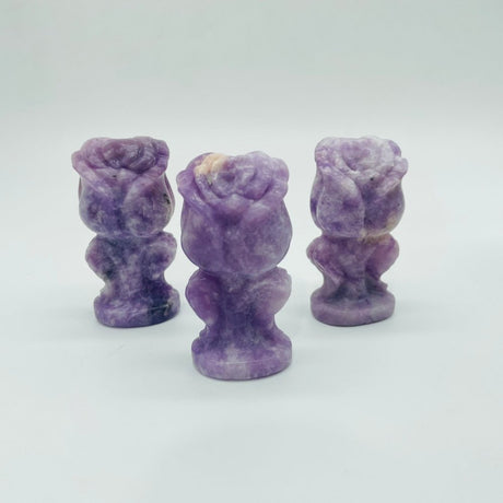 Lepidolite Flower Carving Wholesale -Wholesale Crystals