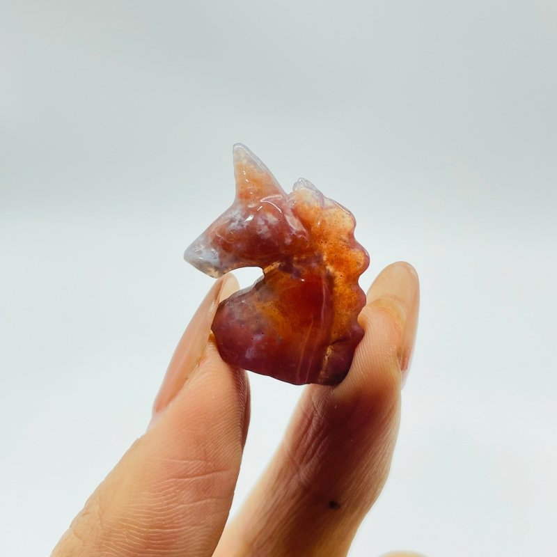 Mini Ocean Jasper Unicorn Carving Wholesale - Wholesale Crystals