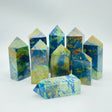 Natural Phoenix Pine Four - Sided Stone Tower Points Wholesale - Wholesale Crystals