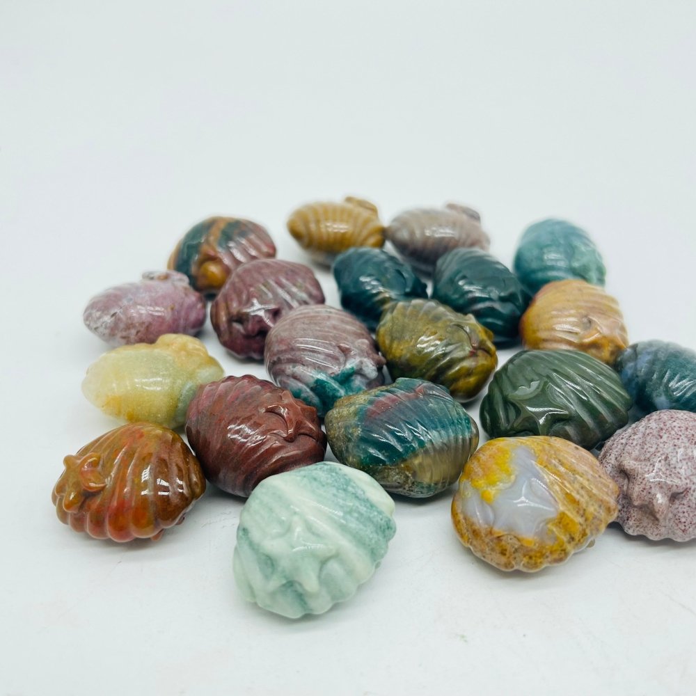 Ocean Jasper Shell Carving Wholesale -Wholesale Crystals