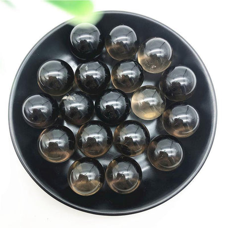 Natural Smoky Quartz Crystal Sphere -Wholesale Crystals