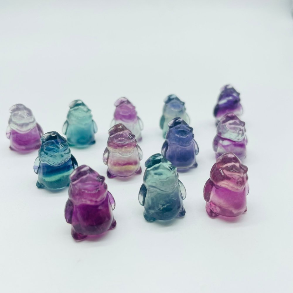 Rainbow Fluorite Carving Demon Person Boo Wholesale -Wholesale Crystals