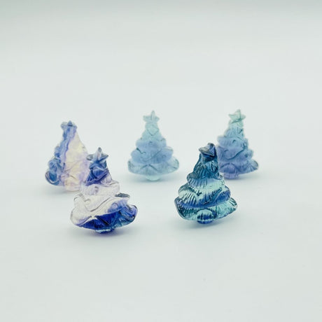 Rainbow Fluorite Mini Christmas Tree Wholesale -Wholesale Crystals